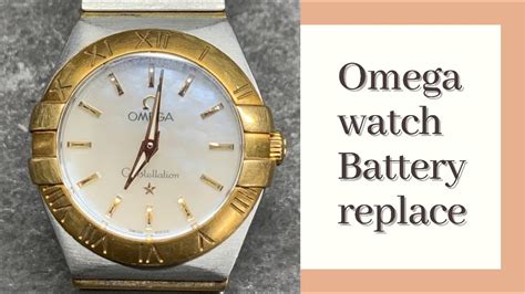 omega watch battery replacement cost.